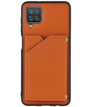 Folio Stand Cover PU Leather Case for Galaxy A12