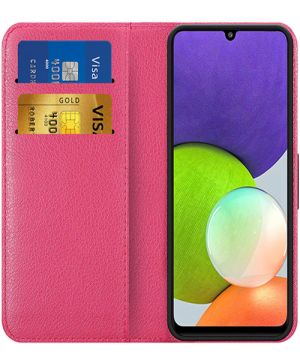 Smart Wallet Book Case for Galaxy A22 4G 