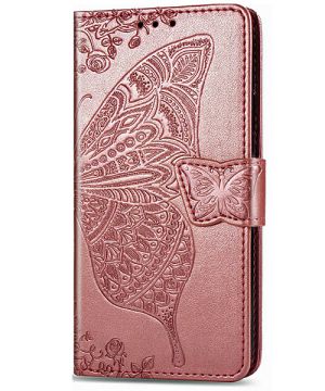Butterfly Embossed Pattern Case for Galaxy A12