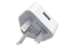 Devia 1A USB 3-Pin UK Charging Plug 