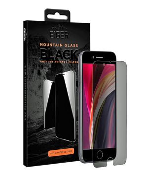 Eiger Mountain BLACK Anti Spy Privacy Screen for Apple iPhone SE(2020)