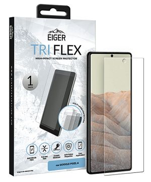 Eiger Tri Flex High-Impact Film Screen Protector (1 Pack) for Pixel 6 Pro