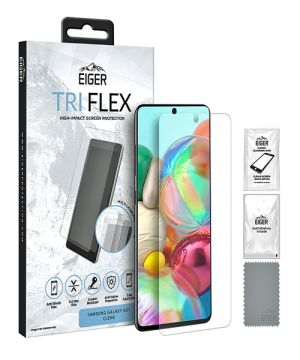 Eiger Tri Flex High Impact Film Screen Protector (1 Pack) for Samsung Galaxy A51