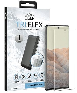 Eiger Tri Flex High Impact Film (1 Pack) for Pixel 6 Pro