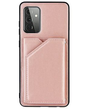 Folio Stand Cover PU Leather Case for Galaxy A72