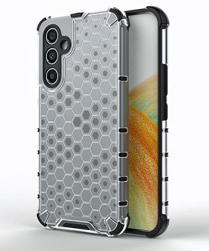 Honeycomb Bumper Hybrid Case for Galaxy A54