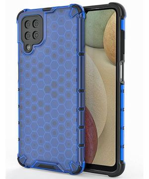 Honeycomb Armor TPU Bumper Case for Galaxy A12 Nacho