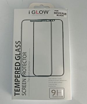 i-Glow Tempered Glass Screen Protector for Galaxy S10 