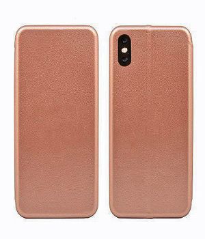 Clamshell Wallet Case-rose gold
