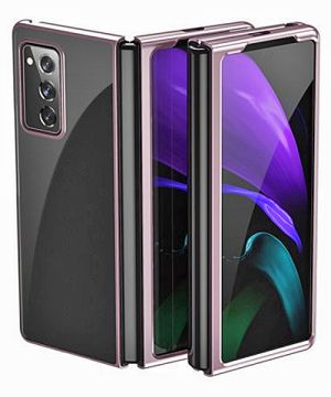 Electroplating Hard frame Case for Galaxy Z Fold 3