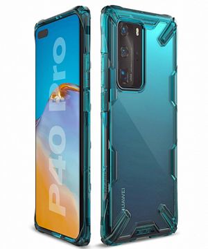Ringke Fusion X Case for Huawei P40 Pro Turquoise Green