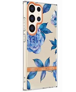 Floral Flower Pattern Case for Samsung S24 Ultra