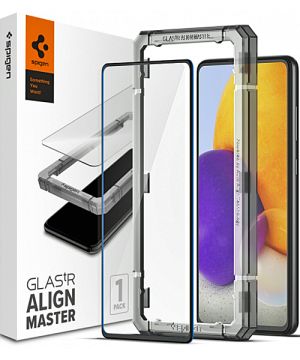Spigen Hartowane ALM Glass Case for Galaxy A72