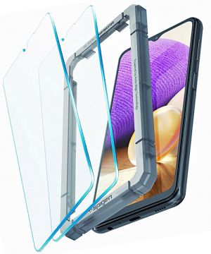 Spigen Hartowane ALM Glass Case for Galaxy A12
