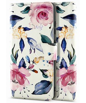 Tech-Protect Floral Wallet Case for Galaxy A52