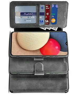 Tech-Protect Smart Wallet Case for Galaxy A02s