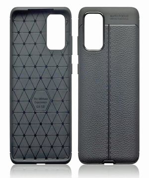 Leather Texture TPU Gel Case for Samsung Galaxy S20 Plus